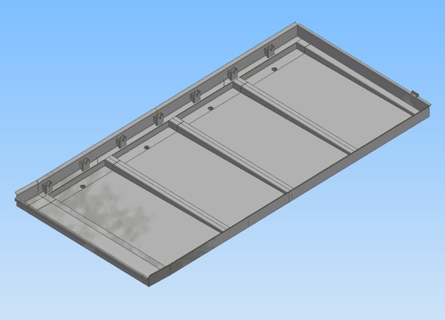 Waterbassin voor Plasma Snijmachine